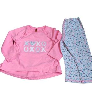 XOXO Baby Girl Cat & Jack 18m outfit